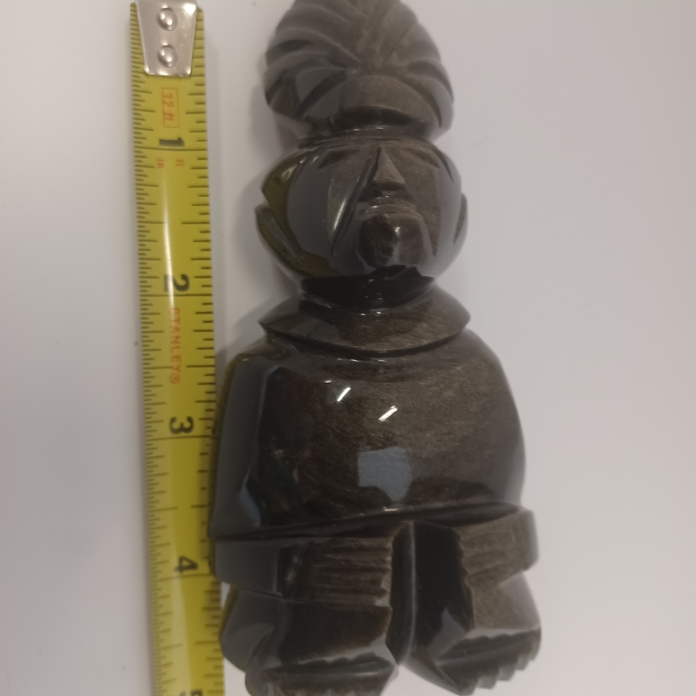 Carved Stone figure